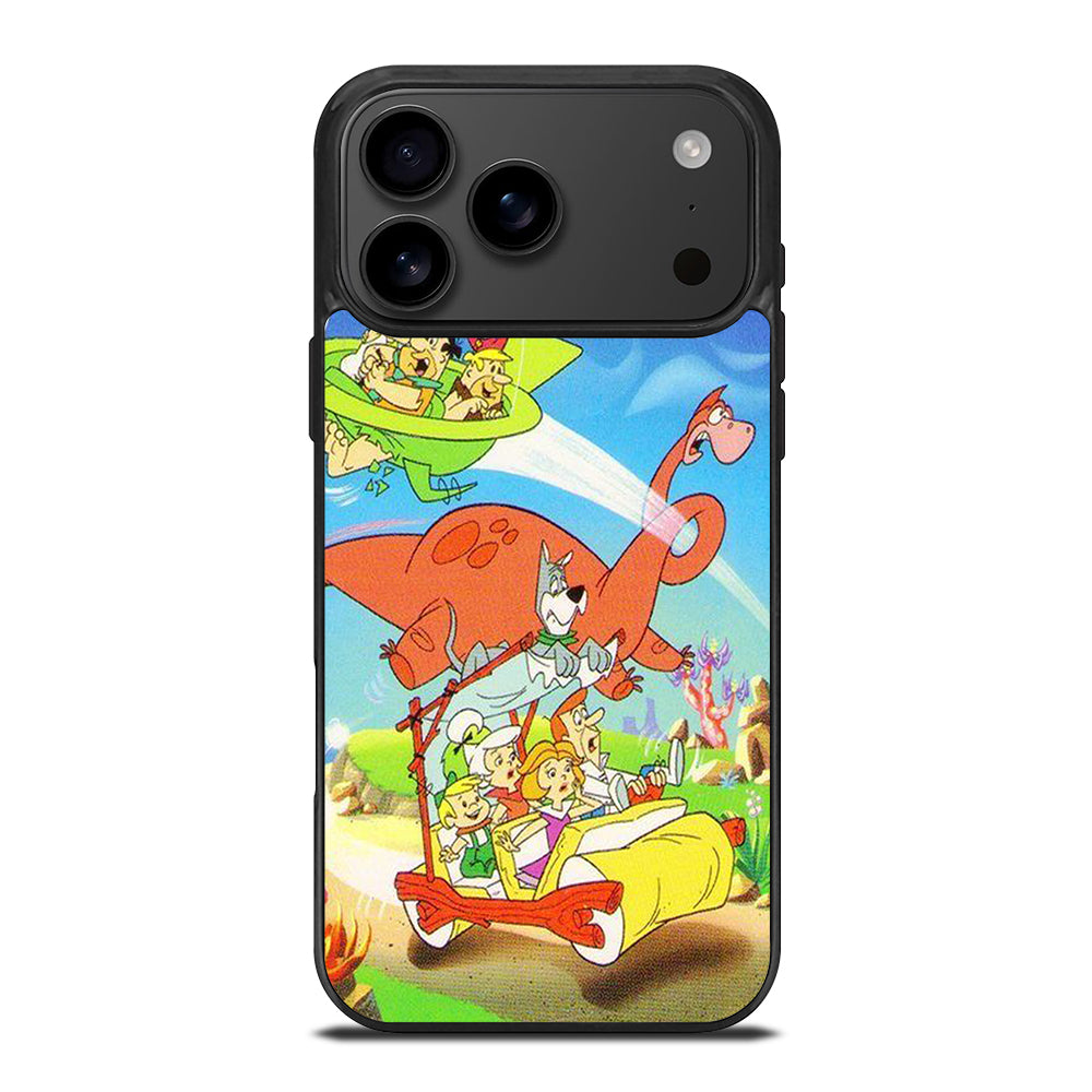 JETSONS MEET FLINTSTONES CARTOON SERIES iPhone 17 Pro Max Case Cover
