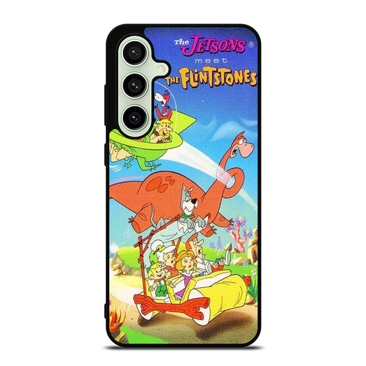 JETSONS MEET FLINTSTONES CARTOON SERIES Samsung Galaxy S24 FE Case Cover