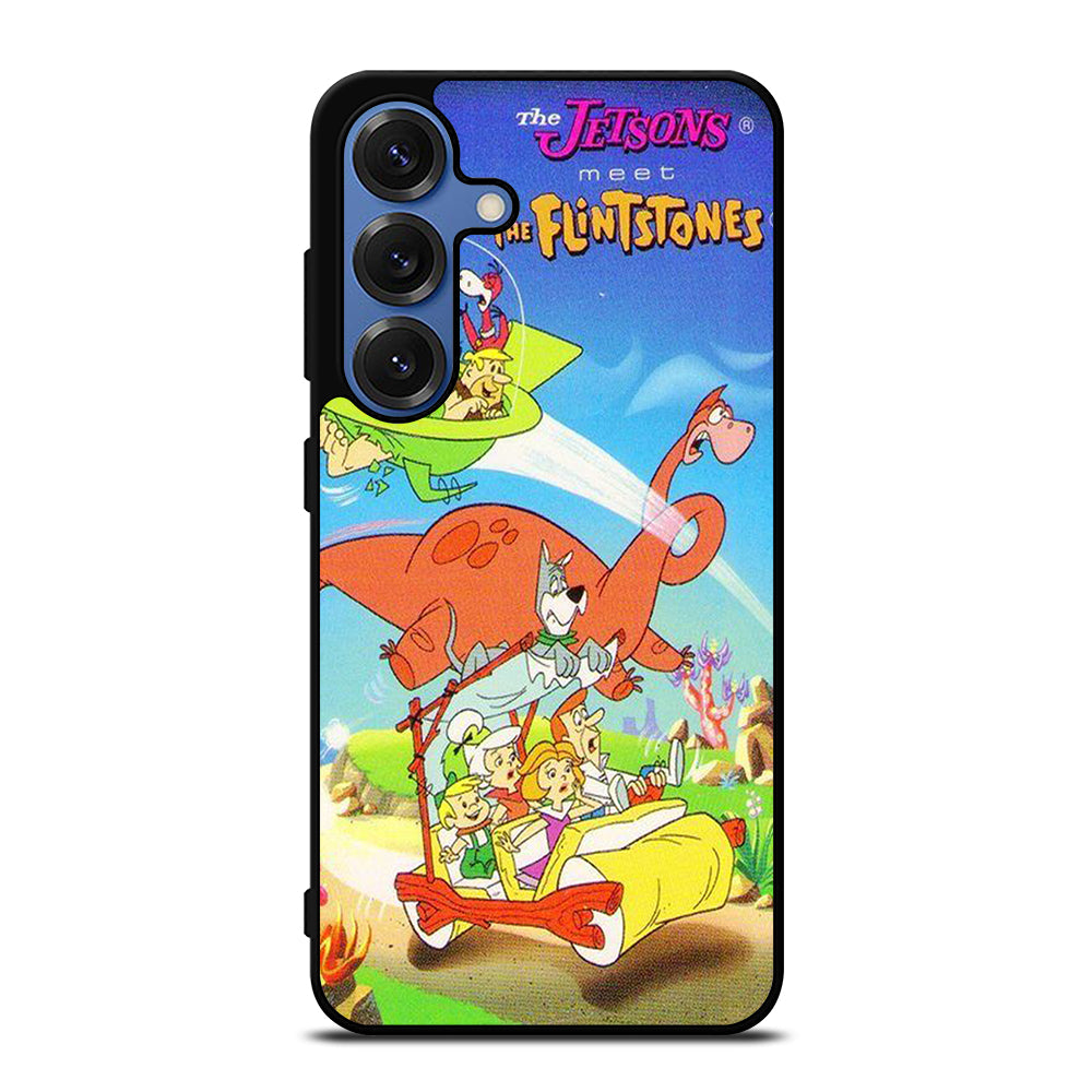 JETSONS MEET FLINTSTONES CARTOON SERIES Samsung Galaxy S25 Case Cover