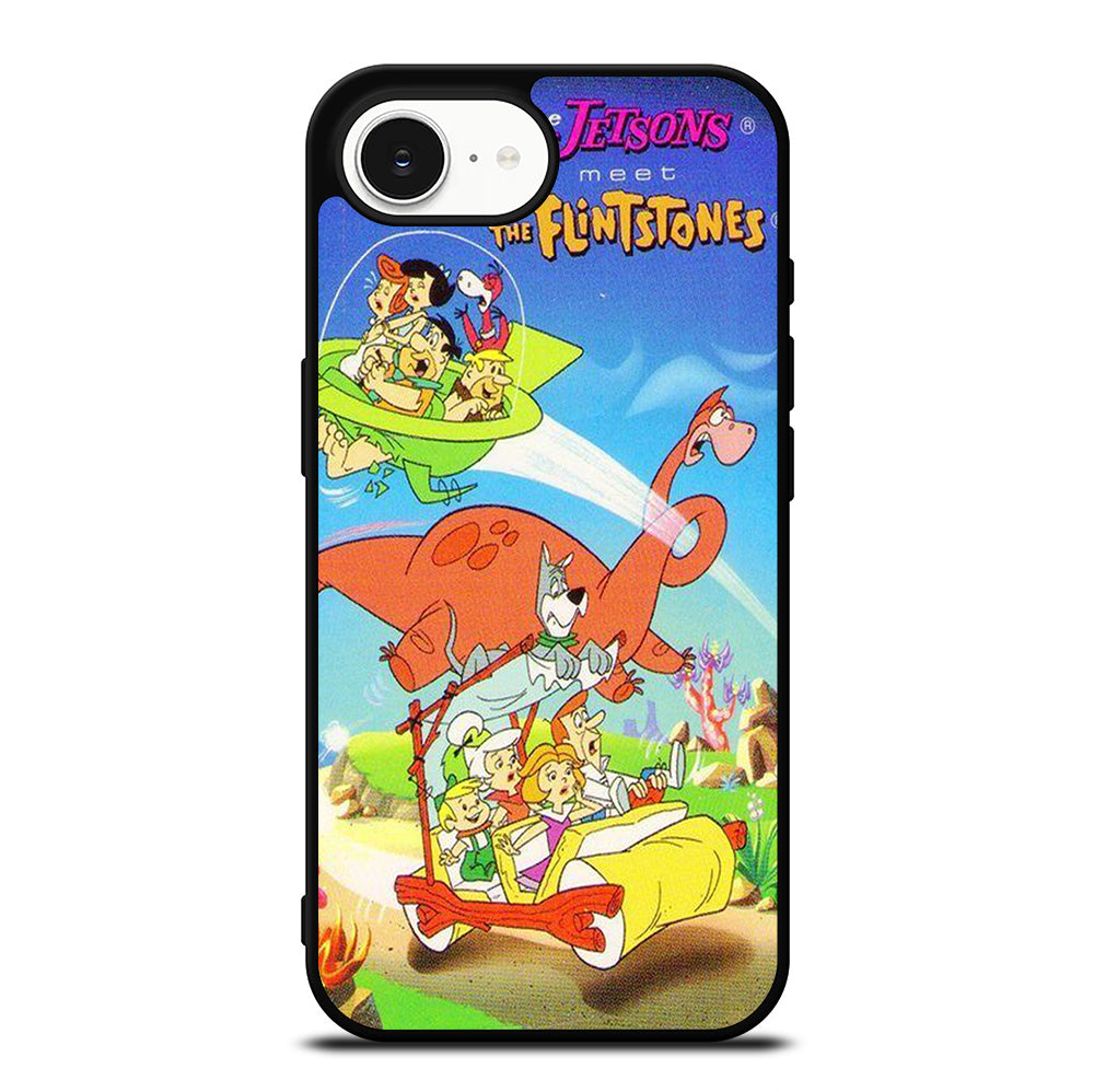 JETSONS MEET FLINTSTONES CARTOON SERIES iPhone 16e Case Cover
