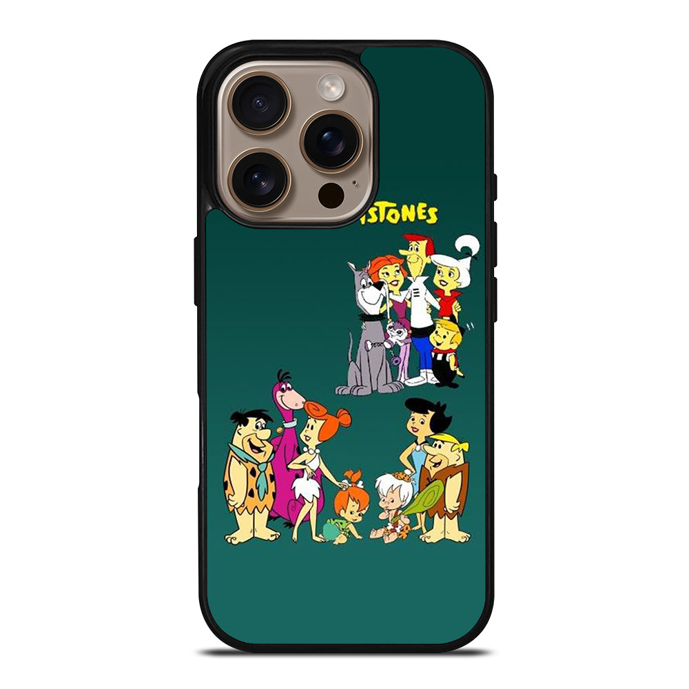 JETSONS MEET FLINTSTONES CHARACTER iPhone 16 Pro Case Cover