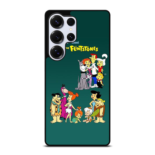JETSONS MEET FLINTSTONES CHARACTER Samsung Galaxy S25 Ultra Case Cover