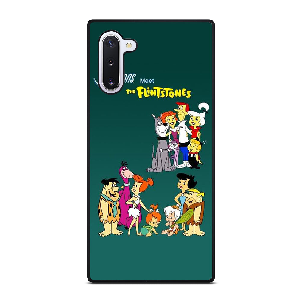 JETSONS MEET FLINTSTONES CHARACTER Samsung Galaxy Note 10 Case Cover