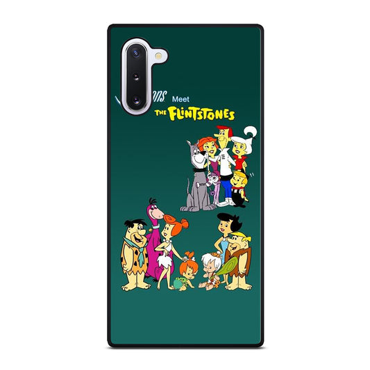 JETSONS MEET FLINTSTONES CHARACTER Samsung Galaxy Note 10 Case Cover