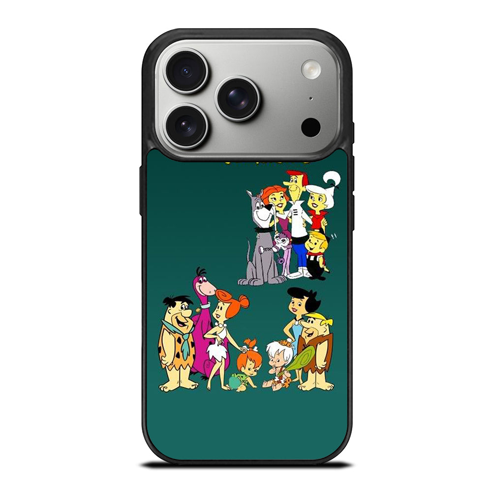 JETSONS MEET FLINTSTONES CHARACTER iPhone 17 Pro Case Cover