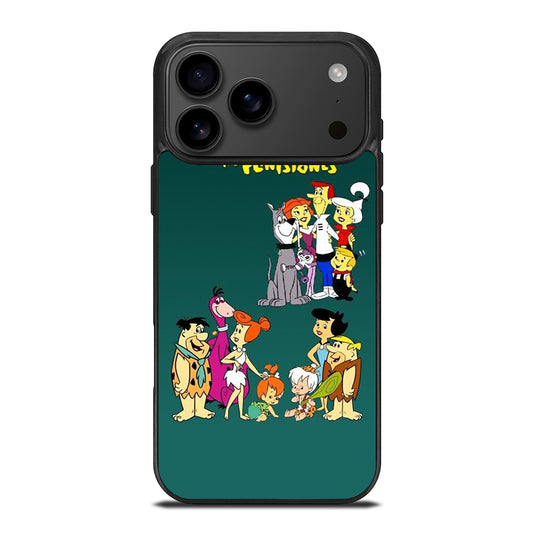JETSONS MEET FLINTSTONES CHARACTER iPhone 17 Pro Max Case Cover