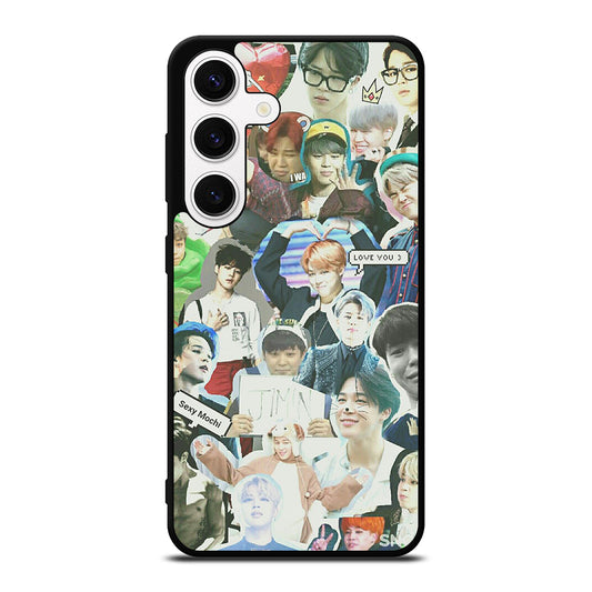 JIMIN BTS BANGTAN BOYS COLLAGE Samsung Galaxy S24 Case Cover