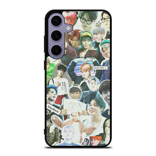 JIMIN BTS BANGTAN BOYS COLLAGE Samsung Galaxy S24 Plus Case Cover