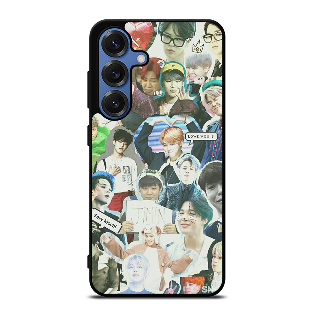 JIMIN BTS BANGTAN BOYS COLLAGE Samsung Galaxy S25 Case Cover