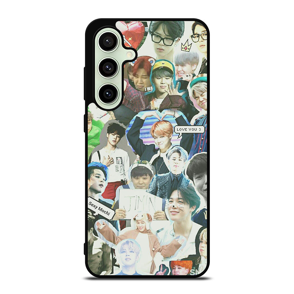 JIMIN BTS BANGTAN BOYS COLLAGE Samsung Galaxy S24 FE Case Cover