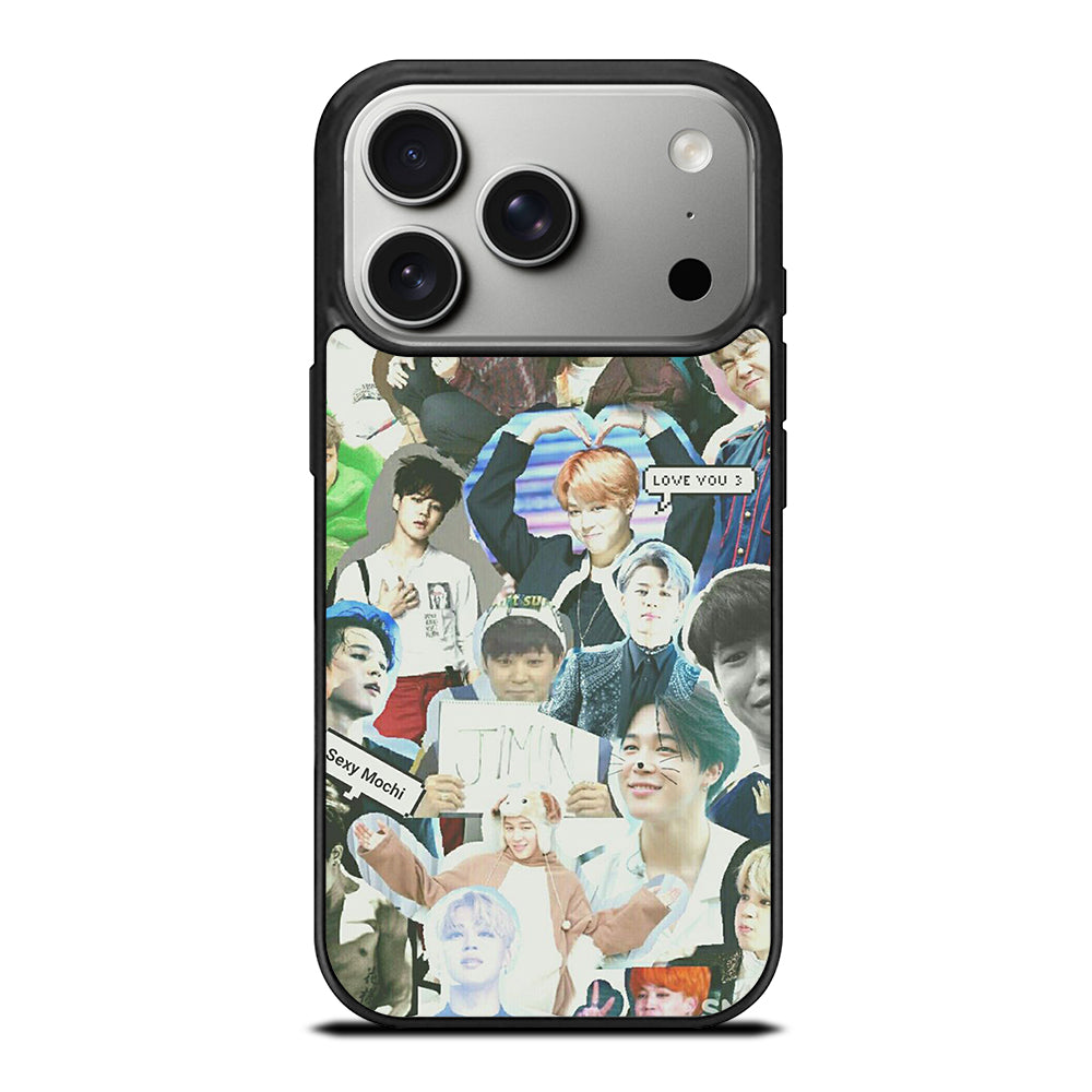 JIMIN BTS BANGTAN BOYS COLLAGE iPhone 17 Pro Case Cover