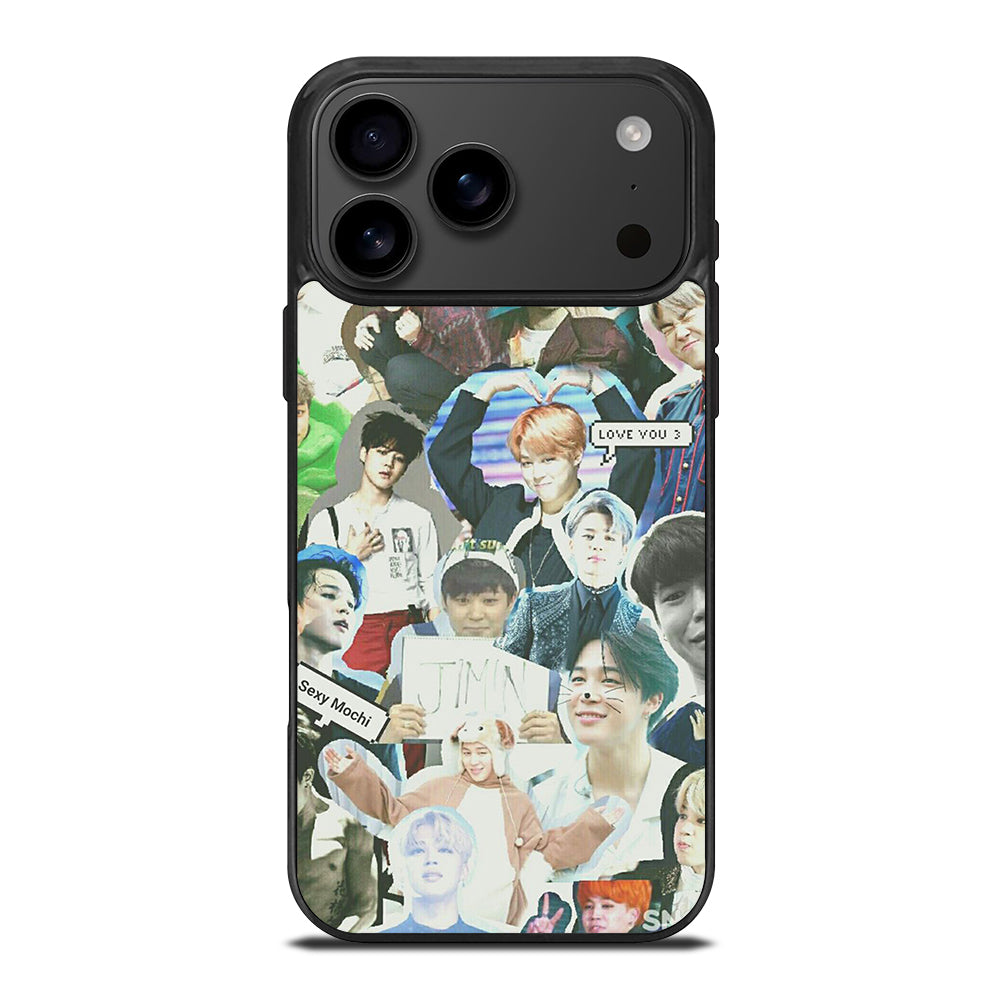 JIMIN BTS BANGTAN BOYS COLLAGE iPhone 17 Pro Max Case Cover