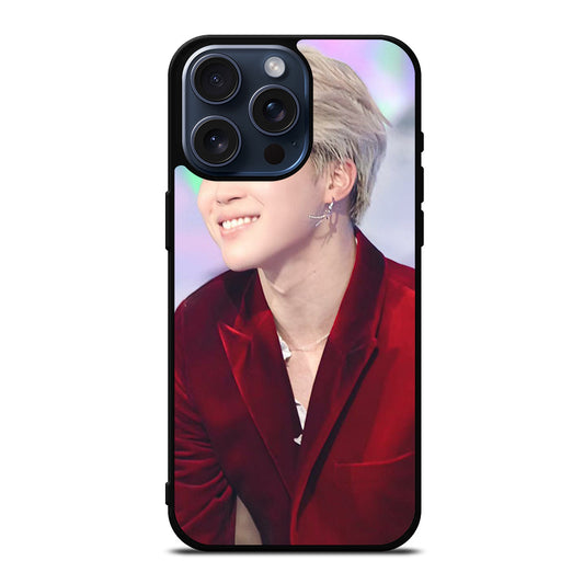 JIMIN BTS BANGTAN BOYS FACE iPhone 15 Pro Max Case Cover