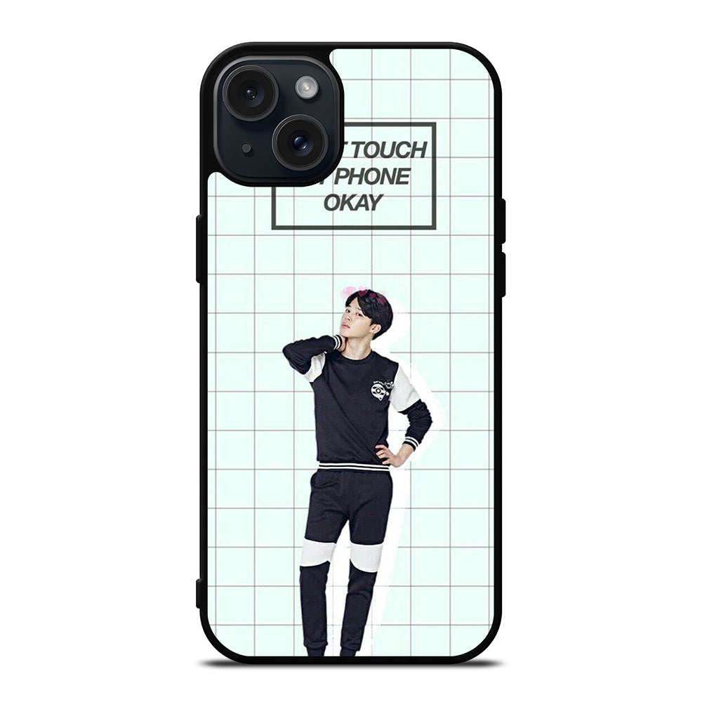 JIMIN BTS BANGTAN BOYS QUOTE iPhone 15 Plus Case Cover