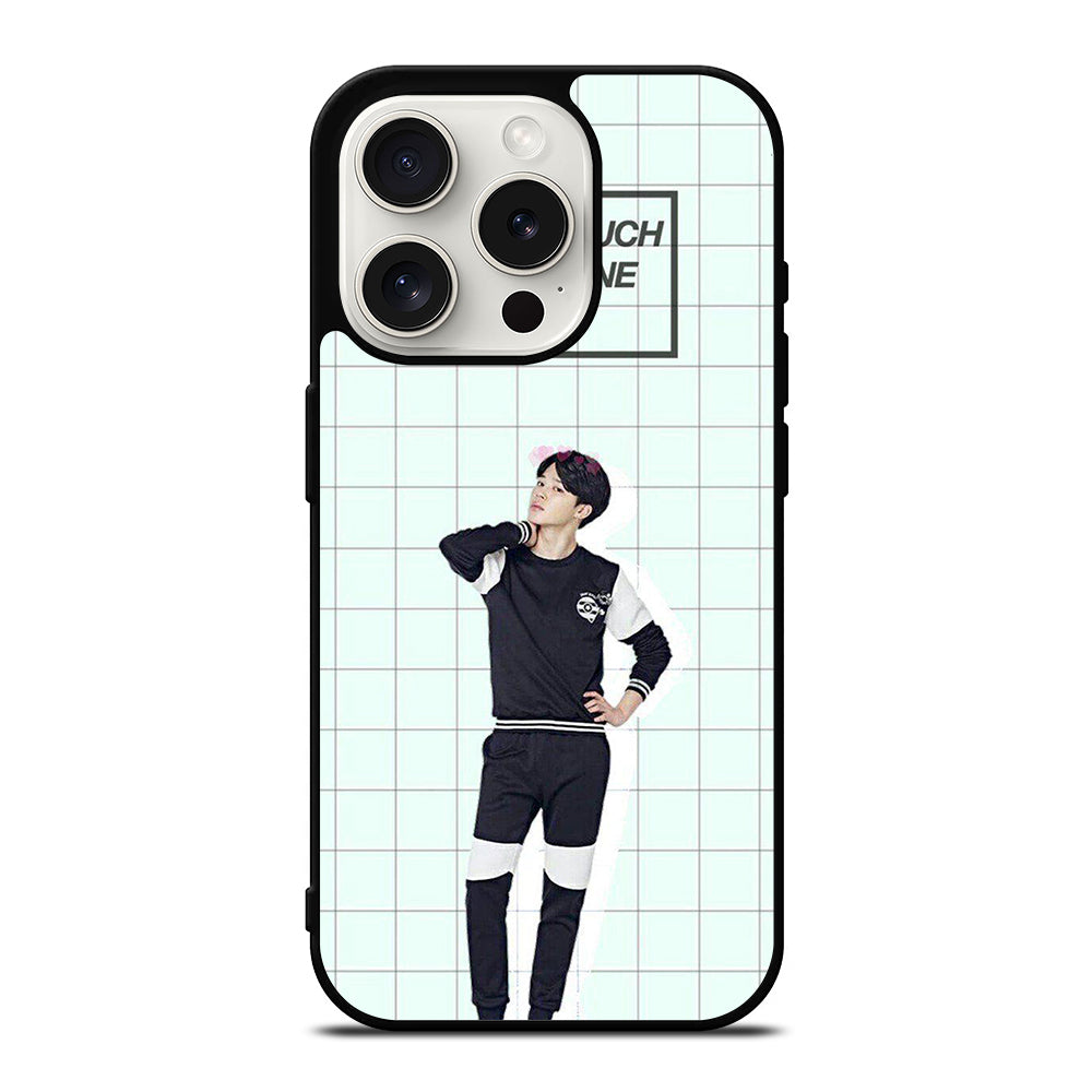 JIMIN BTS BANGTAN BOYS QUOTE iPhone 15 Pro Case Cover