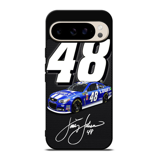 JIMMIE JOHNSON 48 NASCAR SIGNATURE 2 Google Pixel 9 Pro Case Cover