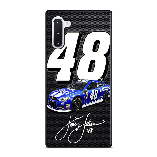 JIMMIE JOHNSON 48 NASCAR SIGNATURE 2 Samsung Galaxy Note 10 Case Cover
