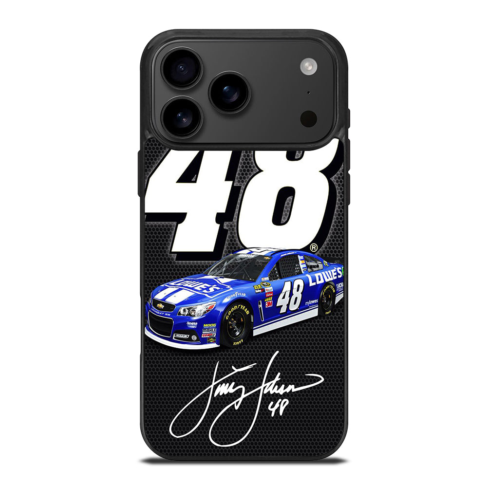 JIMMIE JOHNSON 48 NASCAR SIGNATURE 2 iPhone 17 Pro Max Case Cover