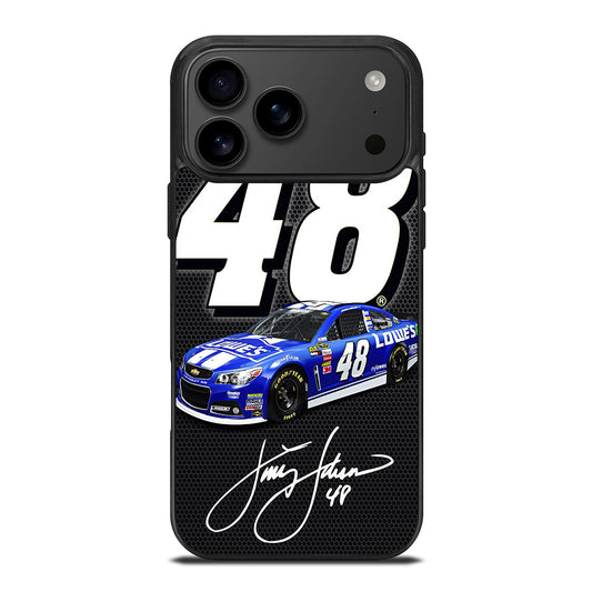 JIMMIE JOHNSON 48 NASCAR SIGNATURE 2 iPhone 17 Pro Max Case Cover