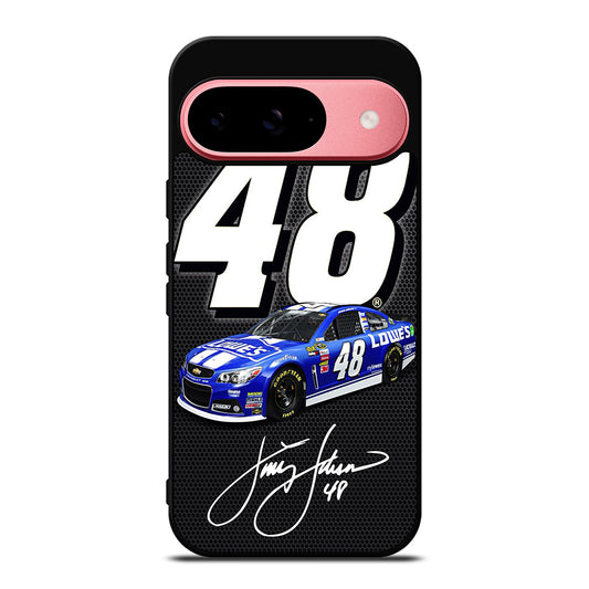 JIMMIE JOHNSON 48 NASCAR SIGNATURE 2 Google Pixel 9 Case Cover