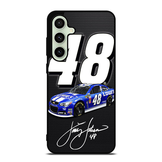 JIMMIE JOHNSON 48 NASCAR SIGNATURE 2 Samsung Galaxy S24 FE Case Cover