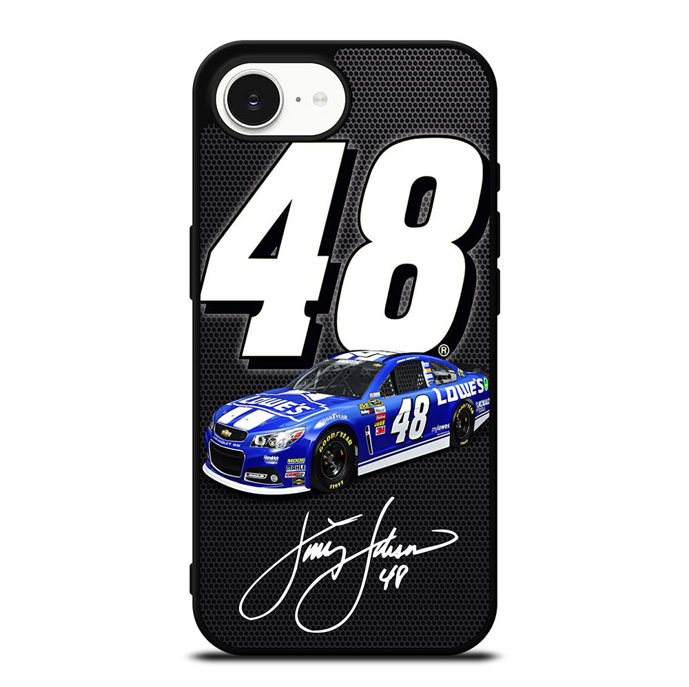 JIMMIE JOHNSON 48 NASCAR SIGNATURE 2 iPhone 16e Case Cover