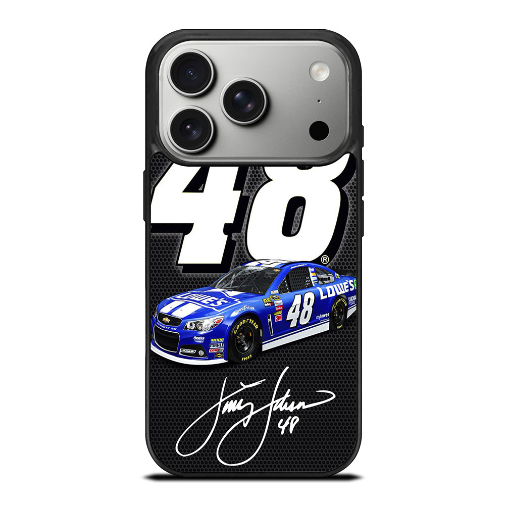 JIMMIE JOHNSON 48 NASCAR SIGNATURE 2 iPhone 17 Pro Case Cover