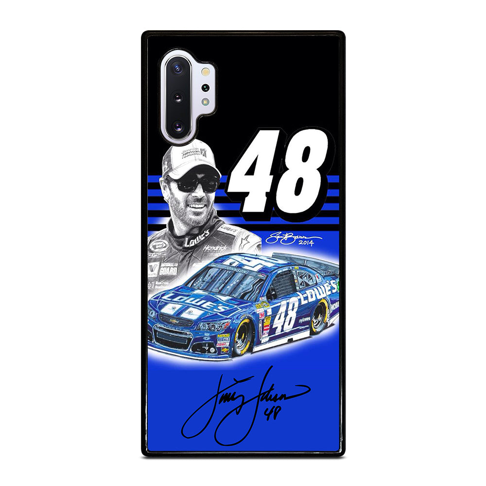 JIMMIE JOHNSON 48 NASCAR SIGNATURE 3 Samsung Galaxy Note 10 Plus Case Cover