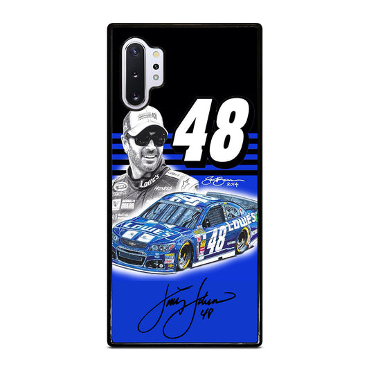 JIMMIE JOHNSON 48 NASCAR SIGNATURE 3 Samsung Galaxy Note 10 Plus Case Cover
