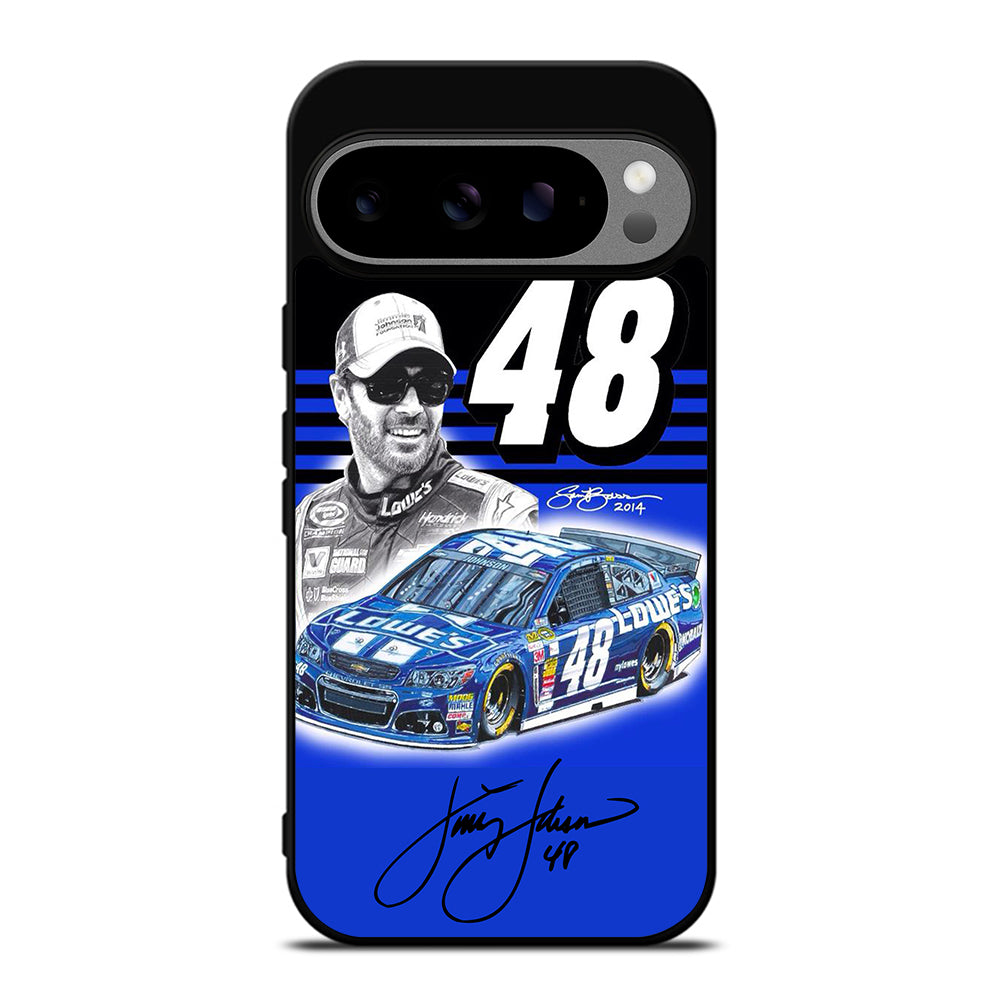 JIMMIE JOHNSON 48 NASCAR SIGNATURE 3 Google Pixel 9 Pro XL Case Cover