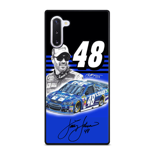 JIMMIE JOHNSON 48 NASCAR SIGNATURE 3 Samsung Galaxy Note 10 Case Cover