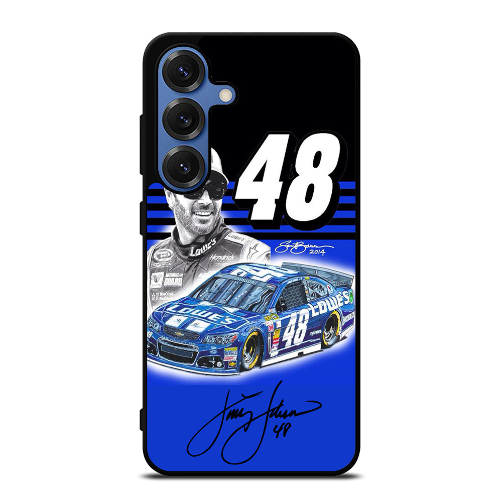 JIMMIE JOHNSON 48 NASCAR SIGNATURE 3 Samsung Galaxy S26 Case Cover
