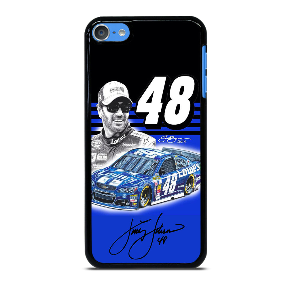 JIMMIE JOHNSON 48 NASCAR SIGNATURE 3 iPod Touch 7 Case Cover