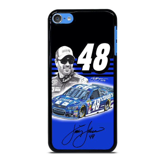 JIMMIE JOHNSON 48 NASCAR SIGNATURE 3 iPod Touch 7 Case Cover