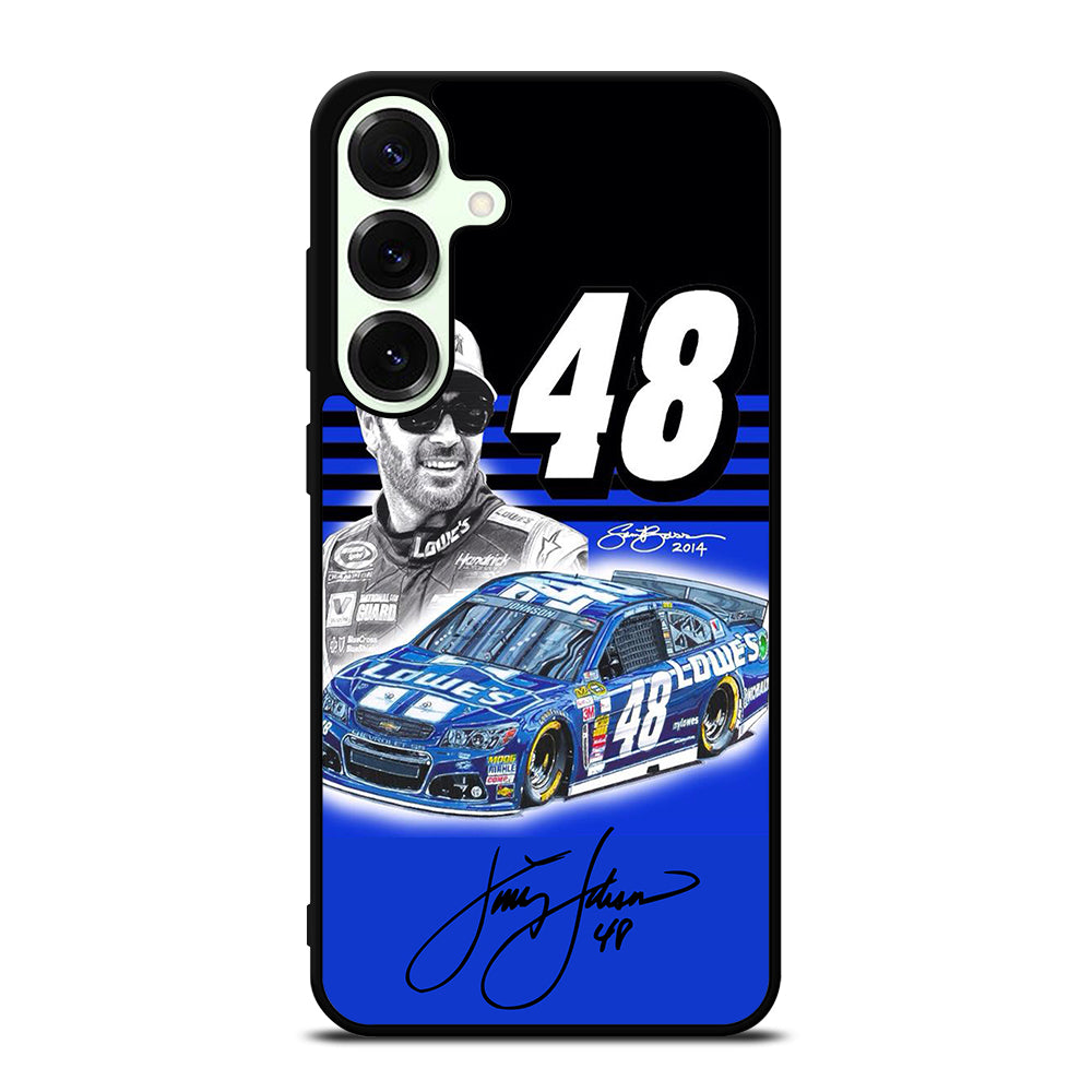 JIMMIE JOHNSON 48 NASCAR SIGNATURE 3 Samsung Galaxy S25 Plus Case Cover