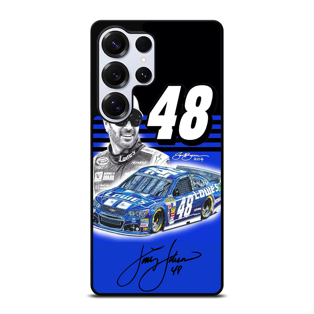 JIMMIE JOHNSON 48 NASCAR SIGNATURE 3 Samsung Galaxy S25 Ultra Case Cover