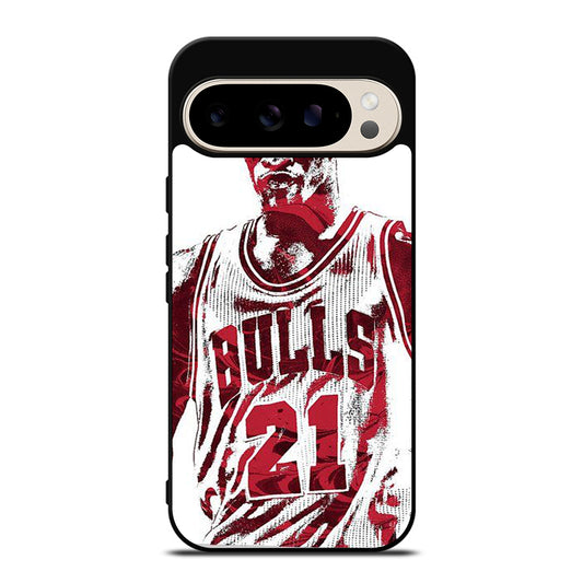 JIMMY BUTLER ART CHICAGO BULLS Google Pixel 9 Pro Case Cover