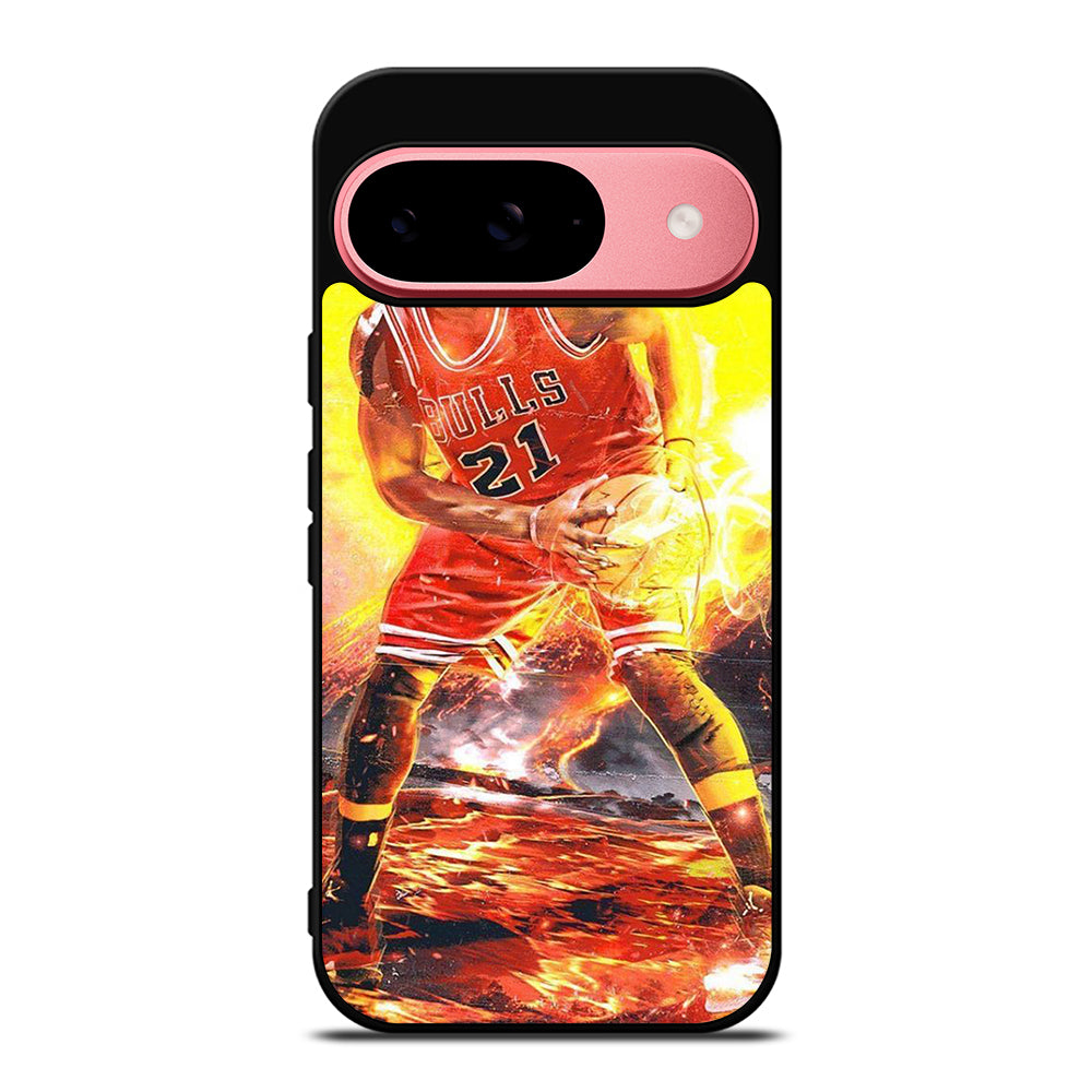 JIMMY BUTLER CHICAGO BULLS BASKETBALL NBA 2 Google Pixel 9 Case Cover