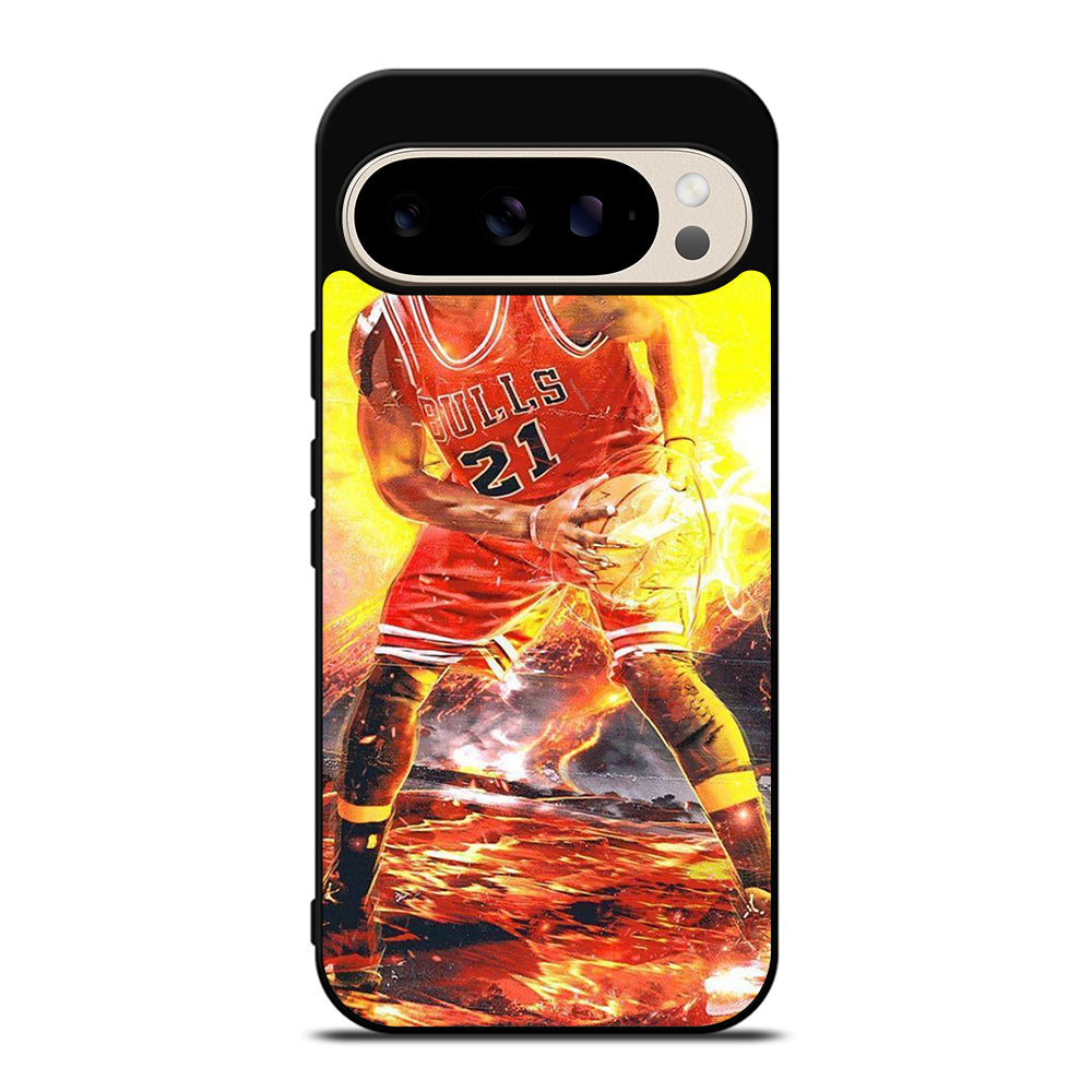 JIMMY BUTLER CHICAGO BULLS BASKETBALL NBA 2 Google Pixel 9 Pro Case Cover
