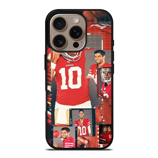 JIMMY GAROPPOLO SAN FRANCISCO 49ERS 1 iPhone 16 Pro Case Cover