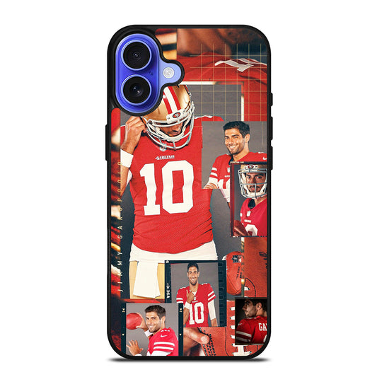 JIMMY GAROPPOLO SAN FRANCISCO 49ERS 1 iPhone 16 Case Cover