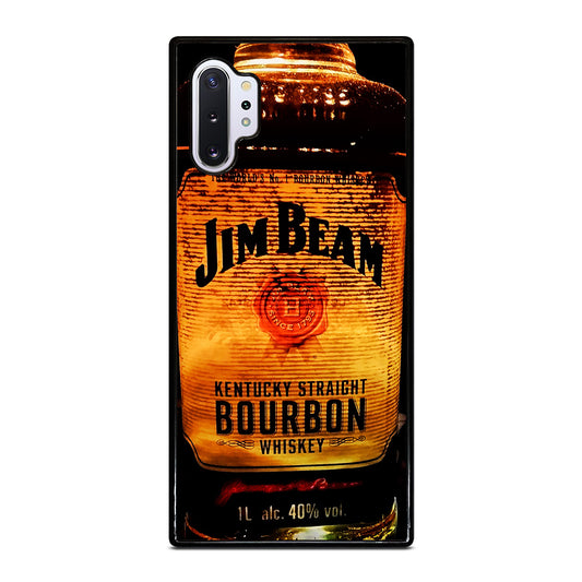 JIM BEAM WHISKEY BOTTLE 3 Samsung Galaxy Note 10 Plus Case Cover