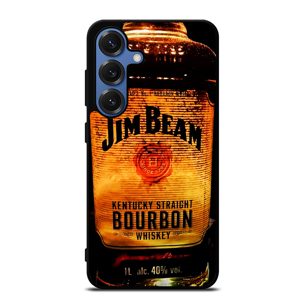 JIM BEAM WHISKEY BOTTLE 3 Samsung Galaxy S25 Case Cover