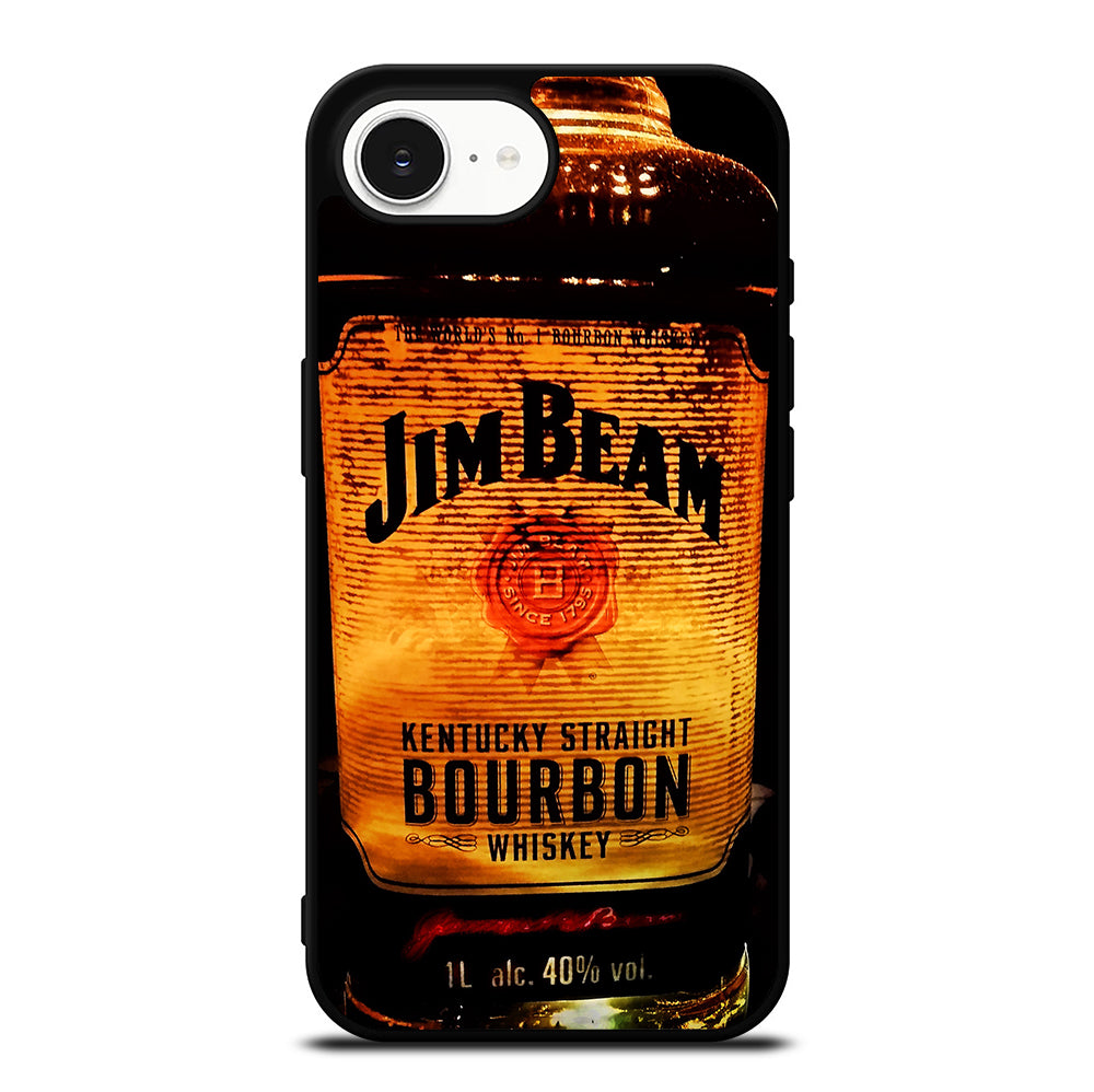 JIM BEAM WHISKEY BOTTLE 3 iPhone 16e Case Cover