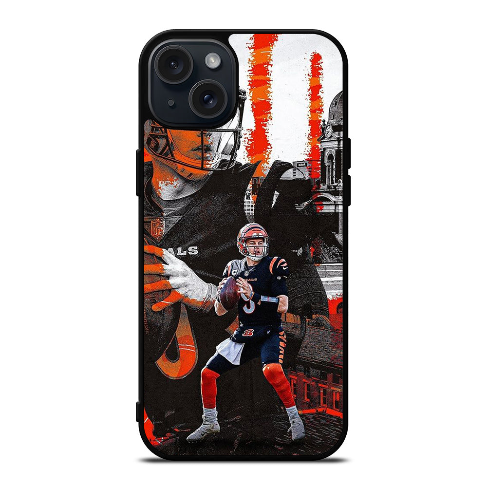 JOE BURROW CINCINNATI BENGALS iPhone 15 Plus Case Cover