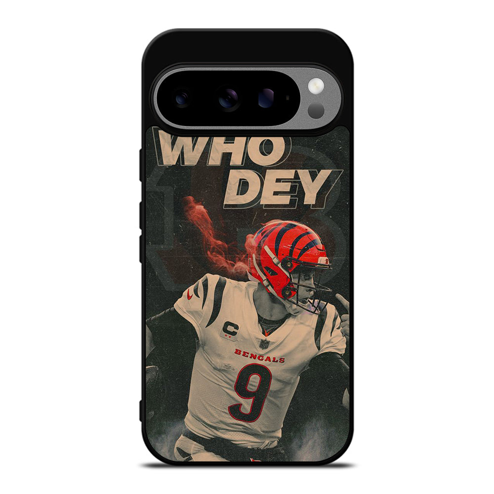 JOE BURROW CINCINNATI BENGALS FOOTBALL Google Pixel 9 Pro XL Case Cover