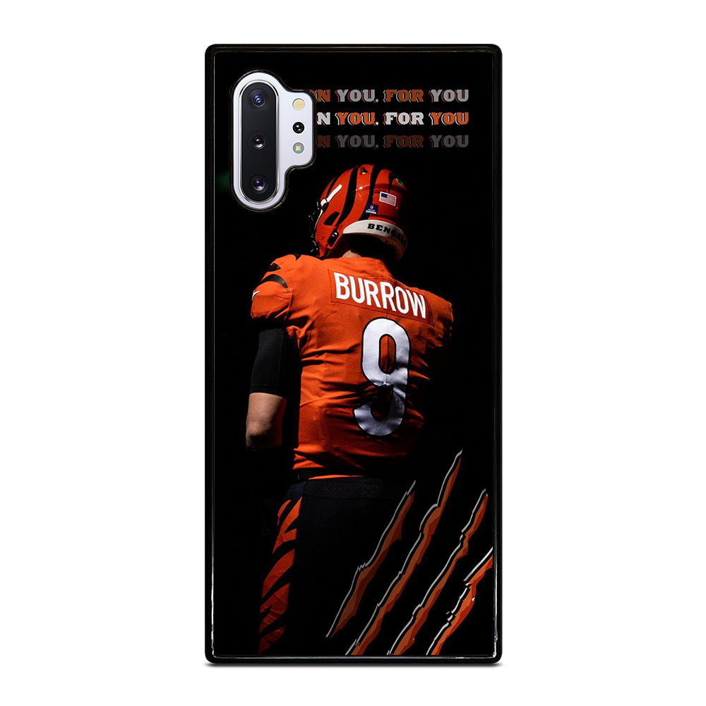 JOE BURROW CINCINNATI BENGALS FOOTBALL NFL Samsung Galaxy Note 10 Plus Case Cover