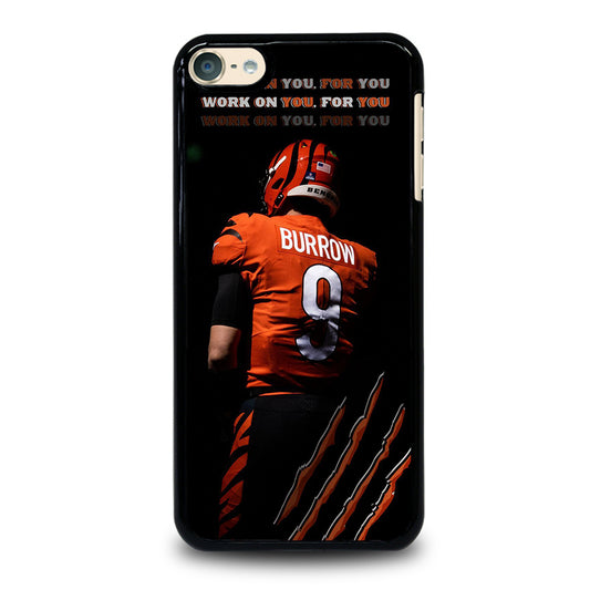 JOE BURROW CINCINNATI BENGALS FOOTBALL NFL iPod Touch 6 Case Cover