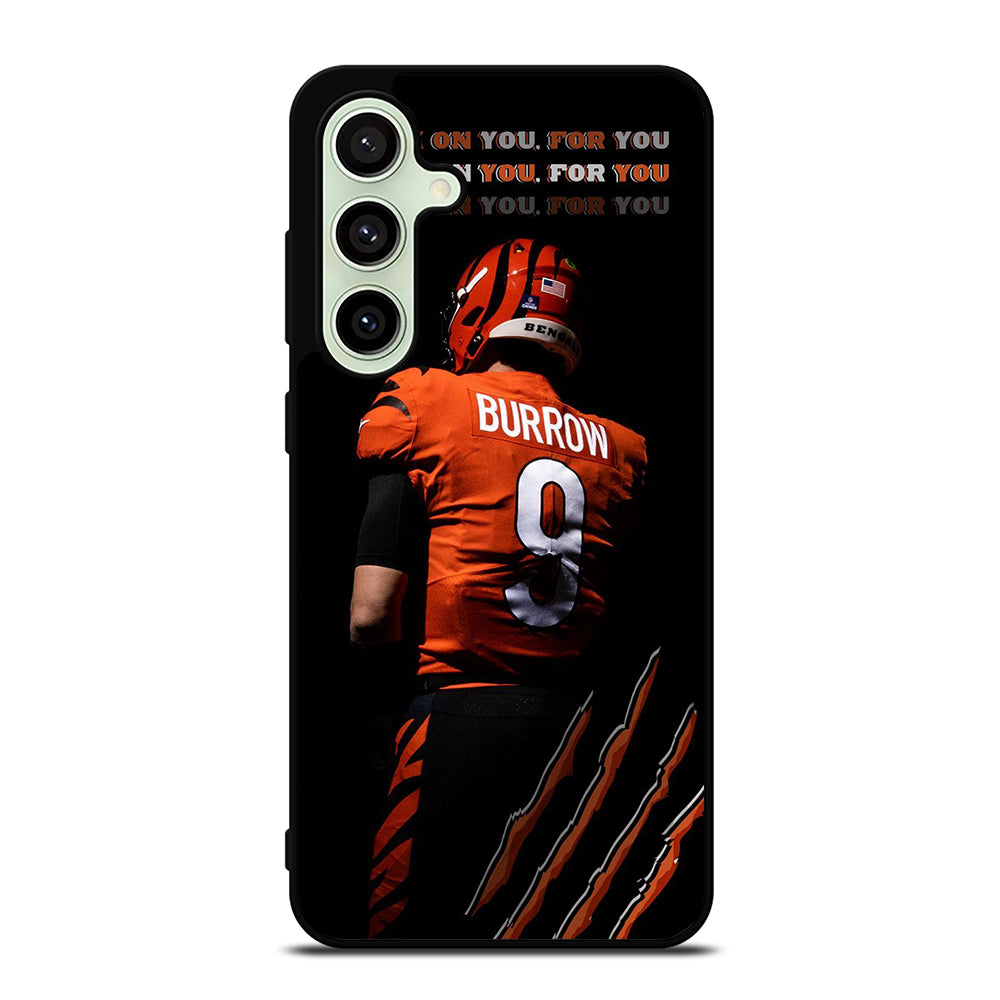 JOE BURROW CINCINNATI BENGALS FOOTBALL NFL Samsung Galaxy S24 FE Case Cover
