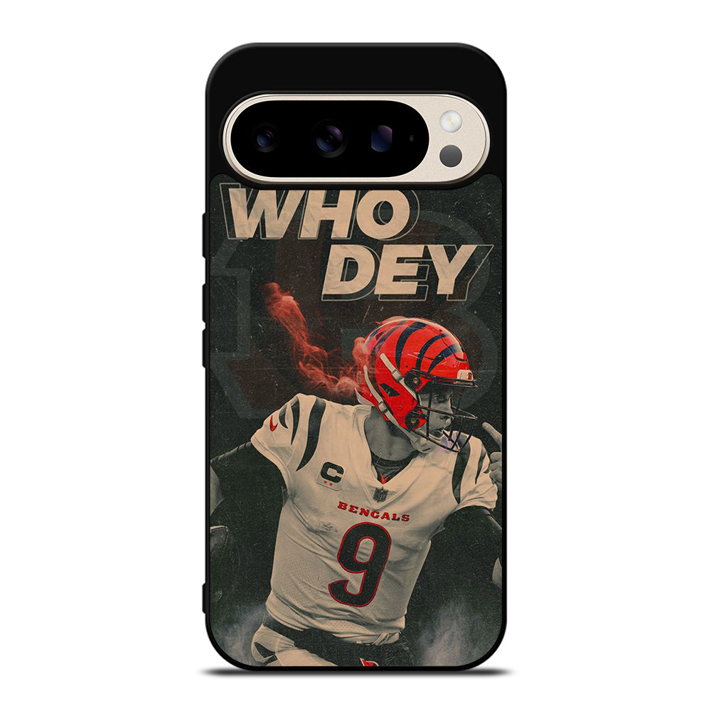 JOE BURROW CINCINNATI BENGALS FOOTBALL Google Pixel 9 Pro Case Cover